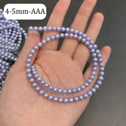 AAA 2-3mm High Quality Near-round Beads Exquisite Natural Freshwater Pearls for Jewelry Making DIY Necklace Bracelet Accessories