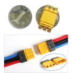 10 / 20 / 50 / 100 pair AMASS MR30 Male Female Connector Plug with Sheath for RC Lipo Battery RC Multicopter Airplane