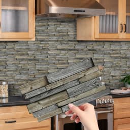 12/24/48pcs Peel And Stick Tile Sticker Self Adhesive Stick On Tile Backsplash For Kitchen Bathroom, Bedroom Decoration
