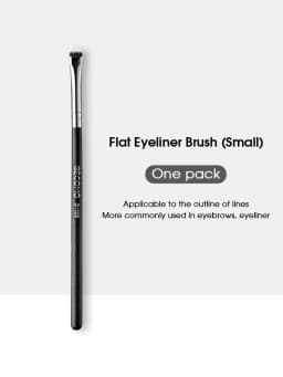 Eyeliner brush eyebrow brush do not eat powder easy overhand blade flat head brush circular arc brush eye repair makeup brush