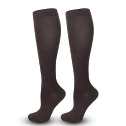1 Pair Women's & Men's Compression Socks 15-20 MMHg Knee High Stocking for Cycling Soccer Running Athletic Calf Socks