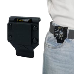 Magnetic Tool Holder Strong Magnetic Belt Clip for Screws,Nails,Wrench,Hammer,Pliers,Screwdriver,Sockets - Fits Up to 2.7" Belt