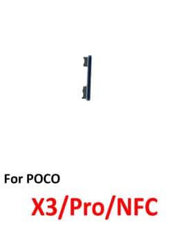 For Xiaomi Poco Pocophone X3 NFC X3 Pro Volume Button Up Down Side Key Internal Power Control Flex Cable Repair Parts
