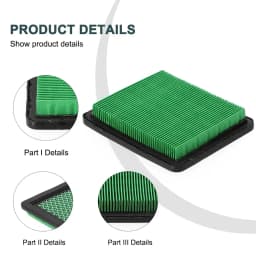 Improve Fuel Efficiency and Extend Engine Life with Air Filter For Honda GCV135160190 HRU19 HRU197 HRU217 F220 17211ZL8023