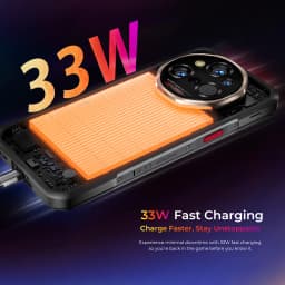 OUKITEL WP55 Ultra Rugged Phone - Thermal Imaging 5G MTK 7025,11000mAh,12+512GB,108MP 6.6" NFC Android15 Mobile