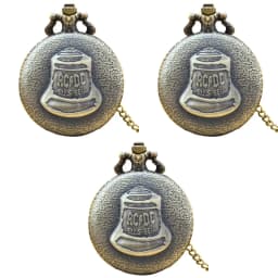 Retro Charm Neutral Fashion Arabic Digital Quartz Pocket Watch Steampunk Men's and Women's Necklace Pendant Gift
