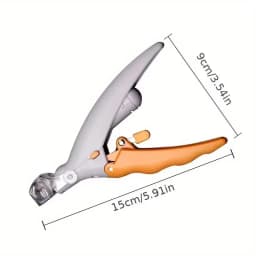 Pet Nail Clippers with LED Light Professional Dog and Cat Grooming Trimmer for Safe Precise Trimming and Polishing