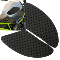 Motorcycle Tank Pad 2pcs Tank Pad Protector Fashionable Anti-Slip Rubber Tank Grips Motorcycle For Boyfriend Father Husband