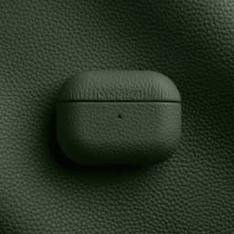 For AirPods Pro 2 Case Genuine Leather Bluetooth Earphone Accessories For AirPods 3 2 Lychee Pattern Natural Cow Cases