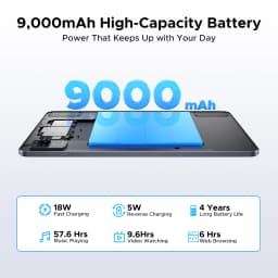 DOOGEE Android 16 U12 2 in 1 Tablet PC 12 inch Gemini AI 24GB(6 + 18) 128GB mAh Battery Widevine L1 bracket Wifi Tablet PC