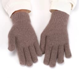 New Winter Thickened Solid Full Finger Gloves Women Men Autumn Knitted Mittens Hand Warmer Gloves Outdoor Cycling Soft Gloves