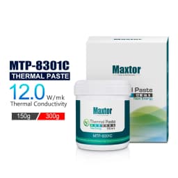 Maxtor 12W/m.k Thermal Paste 150g/300g Bulk Size, Factory Direct CPU GPU Thermal Compound for PC/PS4 Repair Shops