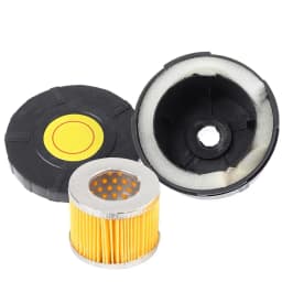 High Quality 25/32mm Thread Air Compressor Muffler Intake Filter Air Pump Element For Admitting Port Of Air Compressors