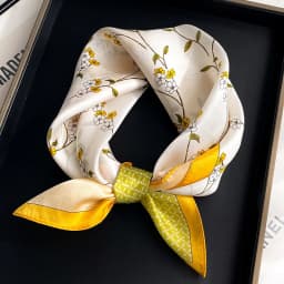 100% Real Silk Scarf Women Square Neck Tie Wrist Shawls Wraps for Ladies Foulard Scarves Pashmina Female Hijab Bandana Bufanda