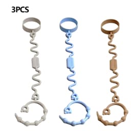 Pieces Baby Silicone Bottle Drop Chain Pacifier Loss Prevention Rope Water Mug Drop Prevention Lanyard Baby Teether Toy Drop