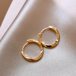 2Pcs/Set Sparkly Earrings Ear Stud Piercing Jewelry Korean Women'S Temperament Circle Pearl Earrings Party Jewelry Accessories