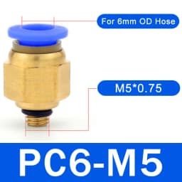 20/50PCS Pneumatic Air Connector Fitting PC 4mm 6mm 8mm 10mm 12mm Thread 1/8" 1/4" 3/8" 1/2" Hose Fittings Pipe Quick Connectors