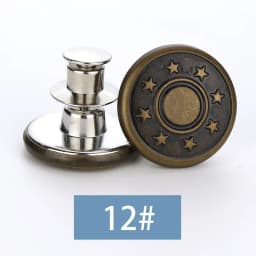 5/10/20Pcs Button Pins for Loose Jeans No Sew Instant Replacement Snap Tack Pant Button Adjustable Metal Pants Button Tightener