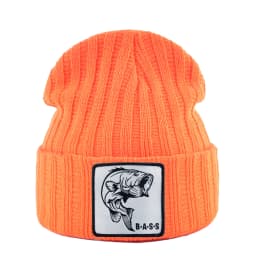 Knitted Skullies Beanie With Animals Patch Men Women Outdoor Casual Sport Hats Autumn Winter Solid Color Hip Hop Beanies