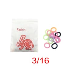 5000pcs/Box Dental Elastics Rubber Bands Zoo Pack Ligature Ties 3.5/ 6.5Oz Orthodontic Materials