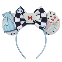 Newest Cartoon Cute Glitter Sequins Bow Headband 2026 DIY Headwear for Adults Kids Holiday Party CosplayHairband