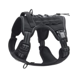 Reflective Tactical Harness For Large Small Dogs Training Vest Leash Pet Harness And Leash Set For Dog Outdoor Adjustable Padded