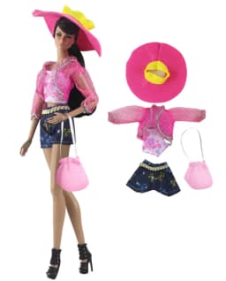 1 Set Doll Clothes 1:6 Scale Dress Outfit for 11.5 Inch 30cm Doll Many Style for Choice Gifts for Girls Doll Accessories #2