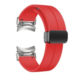 Quick Fit Magnetic Silicone Strap For Samsung Galaxy Watch 6 5 4 40mm 44mm 6 Classic 47 43mm 42 46mm 5Pro 45mm 20mm Sports Band