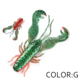 2023 Supercontinent Filet Craw Bait perch Lures Soft Lure Fishing Lures shrimp Lobster Soft Plastic Lure Fishing Lures