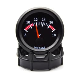 Universal 2'' 52MM Water Temperature Gauge 40-120℃ Oil Temp Gauge Oil Pressure Tachometer Vacuum Meter Digital 12V Car