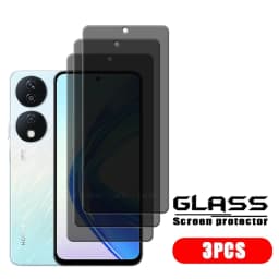 4Pcs For Honor X7B Glass For Huawei Honor X7B Screen Protector Protective Anti-Spy Privacy Cover Glue Tempered Glass Honor X7B