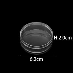 Transparent Plastic Storage Jewelry Box Compartment Adjustable Container For Beads Earring Box For Jewelry Rectangle Box Case