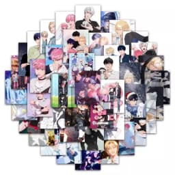 63 Pcs/Set Korean Virtual Boy Group PLAVE Sticker YEJUN BAMBY EUNHO HAMIN Cartoon Figure DIY Laptop Suitcase Waterproof Stickers