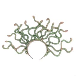 2025 New Medusa Snake for Head for Head Hoops Women Makeup Photoshoot Punk Headband