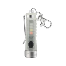 BORUiT MY22 220LM Keychain UV EDC LED Flashlight Type-C Rechargeable Torch Work Light Waterproof Camping Pocket Lantern