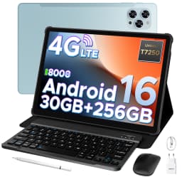 DOOGEE Tab G6 Tablet PC 30GB 256GB Dual Speakers 11'' HD Display Unisoc T7250 Widevine L1 8000mAh Battery Android 16 2 in 1 Smart Pad