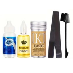 Waterproof Lace Wig Glue For Lace Front Wig 38ml Liquid Adhesive Hair Glue Wax Stick For Wig Lace Tint Spray Elastic Melt Band
