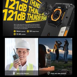 Ulefone Armor 26 Ultra Walkie Talki Rugged Smartphone 12GB+512GB Android 13 6.78 inch 15600mAh MediaTek Dimensity 8020 5G NFC