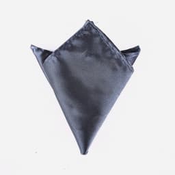 Luxury Men's Handkerchief Solid Color White Black Red Hankies Polyester Hanky Business Pocket Square Chest Towel 22*22CM