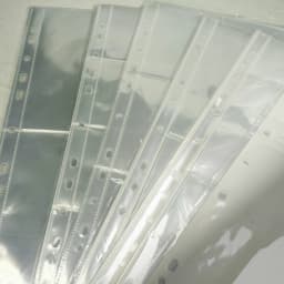 11-Hole A4 Binder Refill Pages 10 Pack Multi-Grid for Photo Card Postcard Coin Collection Scrapbook Album