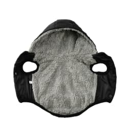 Windproof Hooded Dog Jacket Coat For Small Medium Dogs Cats Winter Warm Puppy Clothes with D-ring French Bulldog Pet Overalls