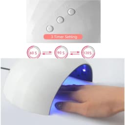 36W UV Dryer UV Resin Fast UV Curing Lamp 30s 60s 90s Timer Nail Art Manicure Gel Dryer USB Charge Jewerly Making Tools