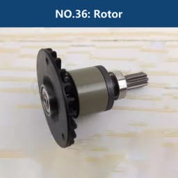 Original Makita Parts Switch Assembly Transfer Rod Hammer Box Assembly Stator For Makita DTD172 Rechargeable Impact Screwdriver