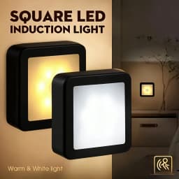 Intelligent Infrared Human Motion Sensing Nightlight Cupboard Bedroom Corridor Light Up At Night Easy to Install LED Night Light