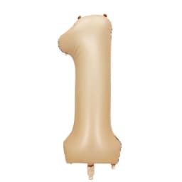 32/40inch Cream Number Balloons 1-9 Digital Foil Balloon For 1st Girl Kids Adult 18 30 Birthday Party Decoration Air Helium Ball