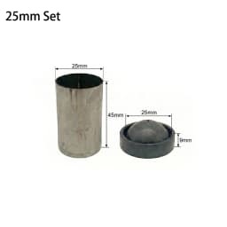 1 Piece Durable Flask With Rubber Base Jewelry Lost Wax Casting Professional Master Mold Making Tool For Jewelry Workshop