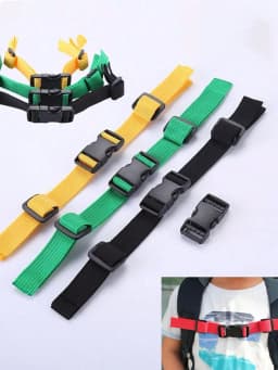 Backpack Chest Strap With Quick Release Buckle, Backpack Strap With Fastening Front Buckle, Suitable For Luggage Tag Bag Accesso