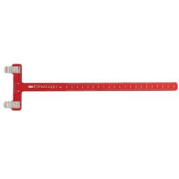 Archery Bow Square T Ruler Stainless Steel Material Hunting Measurement Tool Bow and Arrow Shooting Bowstring Positioning Scale