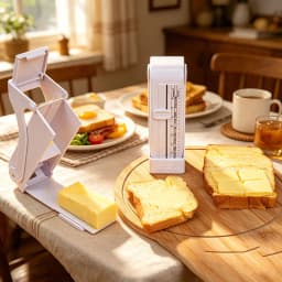1 Piece Adjustable Butter Slicer, Kitchen Art Butter Machine Butter Slicer Measuring Dispenser
