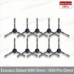 Ecovacs Debot N30 Omni / N30 Pro Omni Robot Vacuum Replacement Part Accessory Main Side Brush Hepa Filter Mop Dust Bag